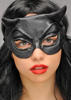 Ladies Sexy Black Devil Eye Mask