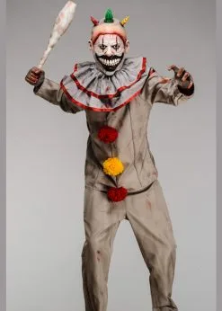 American Horror Story Twisty The Clown Costume With Deluxe Mask