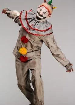 American Horror Story Twisty The Clown Costume With Deluxe Mask -Costumes Sales ST561 deluxe twisty clown costume 03