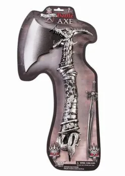 Gothic Dark Knight Prop Dragon Axe