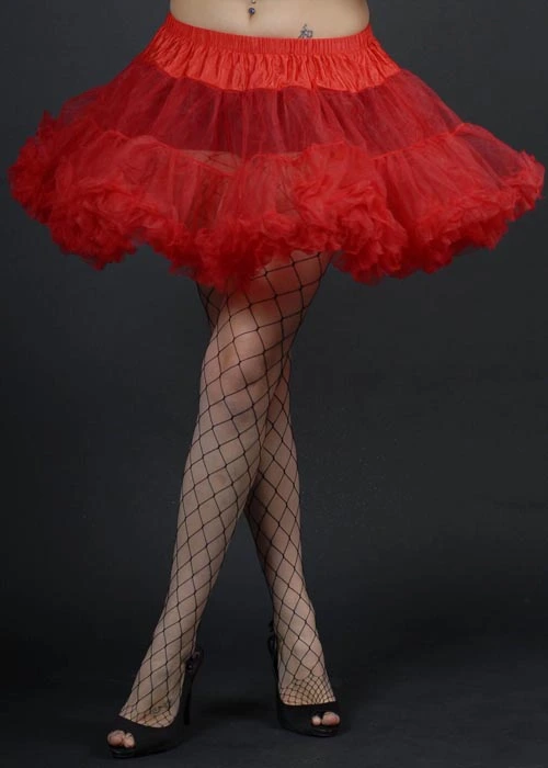 Adult Halloween Deluxe Gothic Red Full Petticoat 3 Adult Halloween Deluxe Gothic Red Full Petticoat