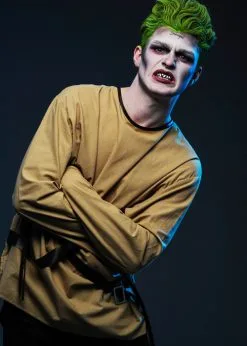 Adult The Joker Style Brown Straight Jacket Costume