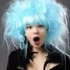 Womens Turquoise Aqua Blue Zombie Wig -Costumes Sales aqua blue gothic zombie wig 42368
