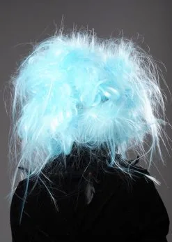 Womens Turquoise Aqua Blue Zombie Wig 7 Womens Turquoise Aqua Blue Zombie Wig -Costumes Sales aqua blue gothic zombie wig 42368 02