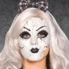 Womens Gothic Halloween Broken Doll Mask 2 Womens Gothic Halloween Broken Doll Mask -Costumes Sales broken doll mask a2747