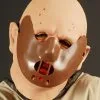 Halloween Brown Plastic Hannibal Mask -Costumes Sales brown plastic hannibal mask