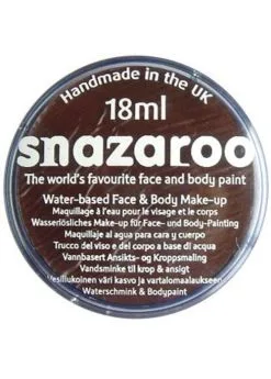 Dark Brown Werewolf Face Paint