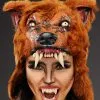 Deluxe Brown Werewolf Mask Headpiece 2 Deluxe Brown Werewolf Mask Headpiece -Costumes Sales deluxe brown wolf mask headpiece