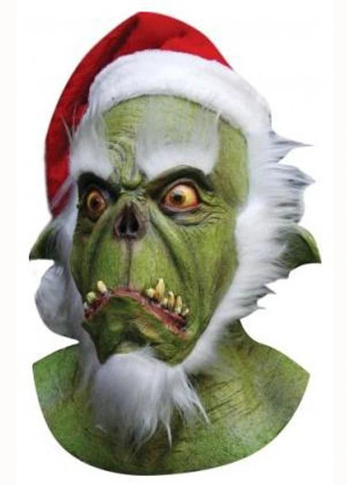 Deluxe Halloween The Grinch Style Mask 3 Deluxe Halloween The Grinch Style Mask
