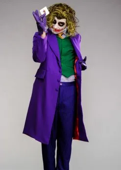 Adult Grand Heritage Deluxe The Joker Costume -Costumes Sales deluxe the joker suit 04