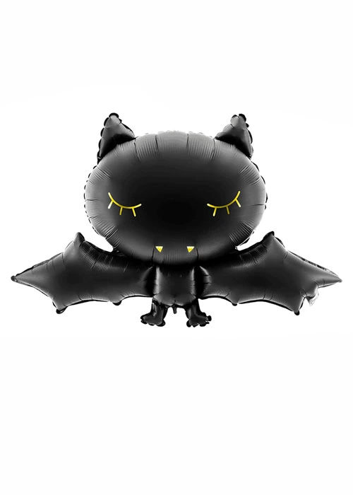 Halloween Cute Black Bat Uninflated Helium Balloon 3 Halloween Cute Black Bat Uninflated Helium Balloon