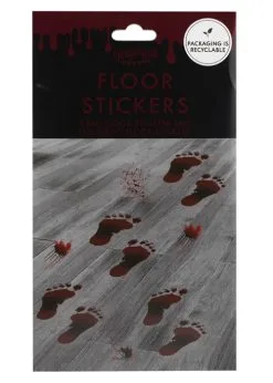 Halloween Blood Splatter Footprint Floor Stickers -Costumes Sales fn 115 rs 02
