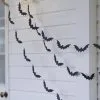 Halloween Black Bat Garland Bunting -Costumes Sales fn 139 rs