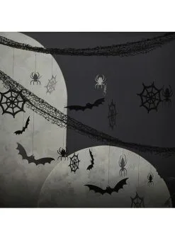 Gothic Halloween Party Backdrop Decorating Kit