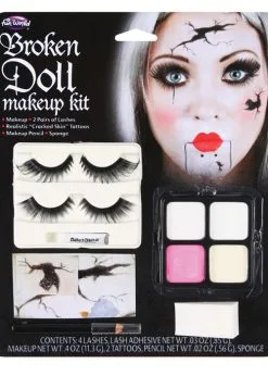 Halloween Gothic Broken Doll Make-Up Kit