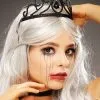 Stunning Halloween Black Plastic Gothic Tiara