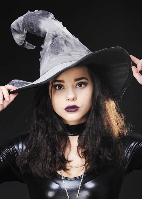Adult Size Halloween Grey Witch Or Wizard Hat 3 Adult Size Halloween Grey Witch Or Wizard Hat