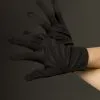 Halloween Adult Short Black Gloves