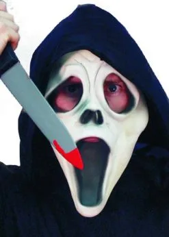 Halloween Fancy Dress Bloody Scream Knife