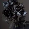 Halloween Party Gothic Black Roses 1 Halloween Party Gothic Black Roses -Costumes Sales halloween party black roses