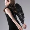 Kids Size Black Feather Angel Wings -Costumes Sales kids black feather wings 52821