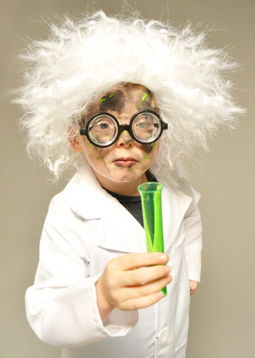 Childrens Mad Scientist Accessory Kit With Wig 3 Childrens Mad Scientist Accessory Kit With Wig