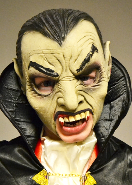 Childrens Size Vampire Open Mouth Halloween Mask 3 Childrens Size Vampire Open Mouth Halloween Mask