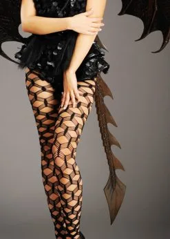 Adult Deluxe Brown Demon Or Dragon Tail -Costumes Sales large brown dragon tail 02