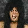 Mens Gothic Black Rock Star Wig -Costumes Sales mens gothic black rock star wig