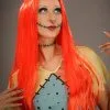 Nightmare Before Christmas Long Red Sally Wig