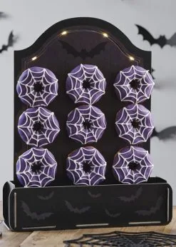 Halloween Gothic Light Up Tombstone Treat Stand