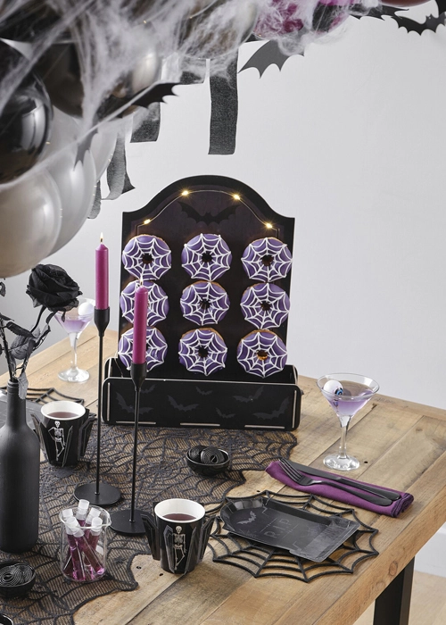 Halloween Gothic Light Up Tombstone Treat Stand 4 Halloween Gothic Light Up Tombstone Treat Stand - Image 3