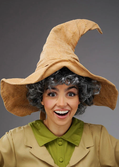 Professor Sprout Style Deluxe Brown Witch Hat 4 Professor Sprout Style Deluxe Brown Witch Hat - Image 2