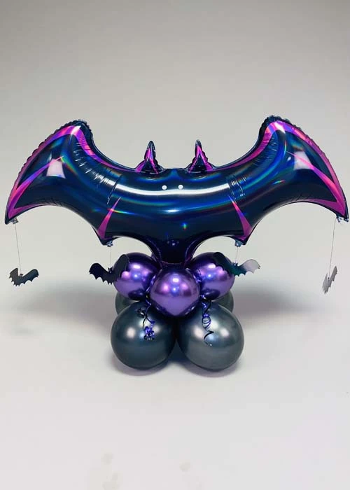 Inflated Purple Halloween Balloon Arch Large Party Set 6 Inflated Purple Halloween Balloon Arch Large Party Set - Image 4