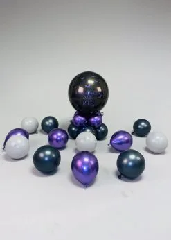 Inflated Purple Halloween Balloon Arch Large Party Set 11 Inflated Purple Halloween Balloon Arch Large Party Set -Costumes Sales purple halloween full set scatter 04