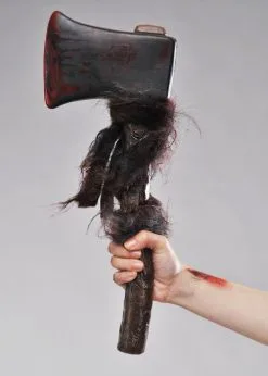 Gothic Zombie Red Riding Hood Prop Bloody Axe -Costumes Sales red riding hood axe 03