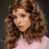 Rocky Horror Style Curly Brown Janet Wig -Costumes Sales rocky horror janet wig