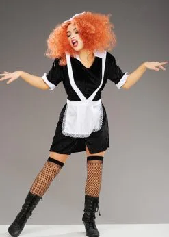 Rocky Horror Picture Show Magenta Costume -Costumes Sales rocky horror picture show magenta maid costume 03