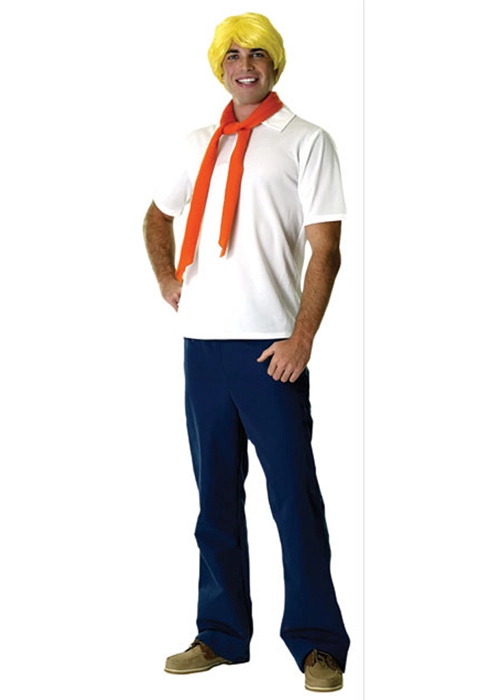 Adult Scooby Doo Fred Costume 3 Adult Scooby Doo Fred Costume