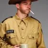 Mens Stranger Things Style Sheriff Hopper Costume -Costumes Sales stranger things sheriff costume