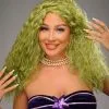 Womens Long Green Wavy Mermaid Wig
