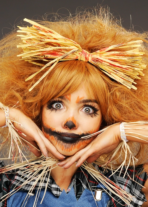 Zombie Scarecrow Bloody Straw Bow Headband 4 Zombie Scarecrow Bloody Straw Bow Headband - Image 2